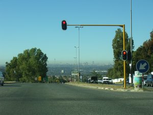 Johannesburg, seen from Fourways