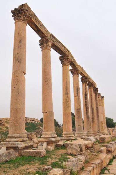 colonnaded street