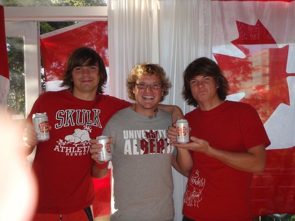 Canada days with the Canada Boys