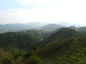 typical landscape in laos...