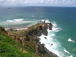 From the Lighthouse at Byron Bay