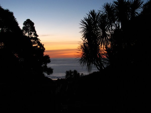 Sunset at Piha Bay