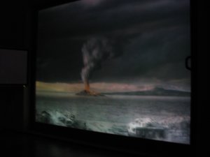 The Aftermath (Simulation of volcaniv erruption in the Auckland Harbour)