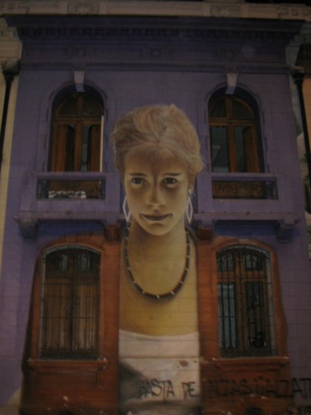One of the many really amazing paintings on the buildings