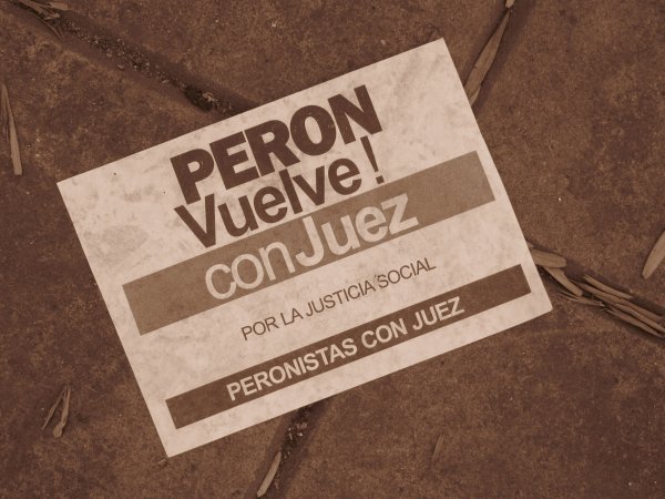 Election Campaigns on the Streets - Peron never dies in Argentina