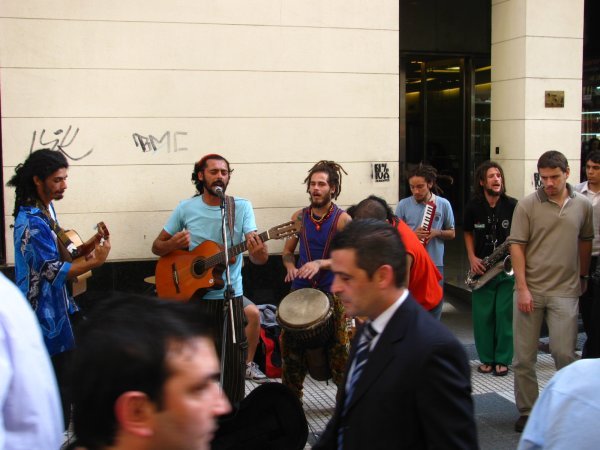 Street Band at Calle Florida