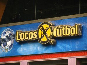 Locos el futbol (crazy for footbal) - a good place to watch eg. European Champions League
