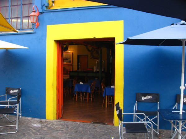 Yellow-Blue Boca Bar