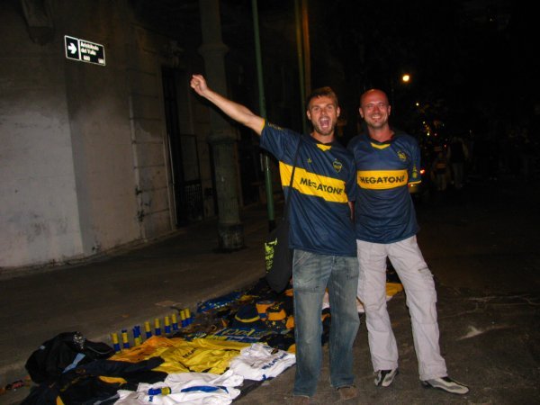 Going to the first game of Boca Juniors