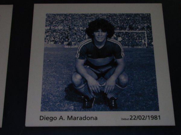 Boca Juniors Museum - Diego!