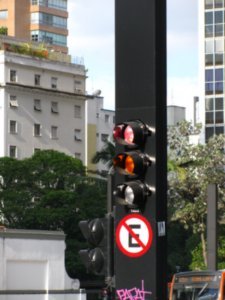 Modern traffic light design
