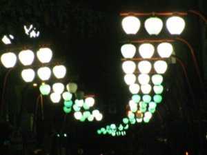 Lights in Japanese Street 