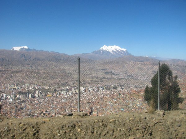 View over La Paz (from El Alto)