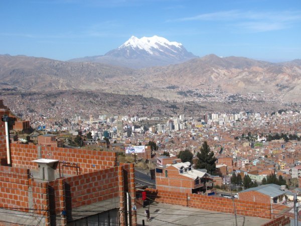 View over La Paz