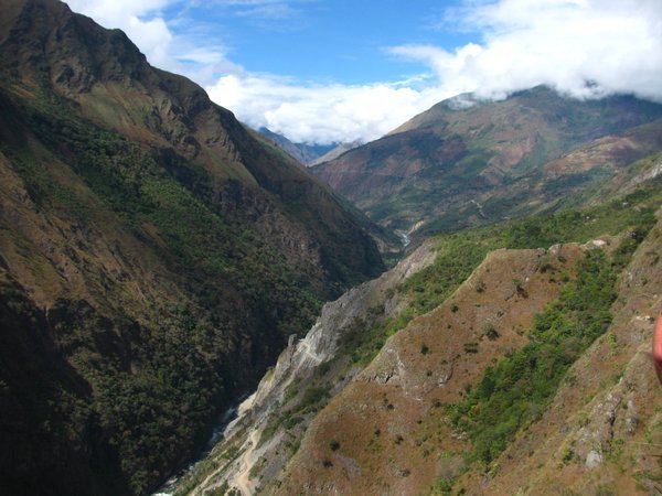 the nice peruvian landscape