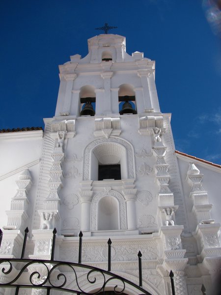 Incredibly white churches of Sucre