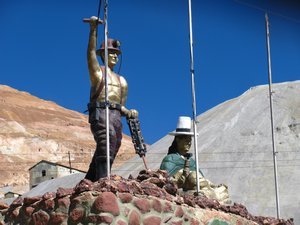 Miner's monument