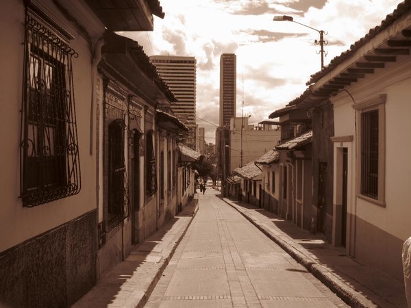 Bogota colonial old town