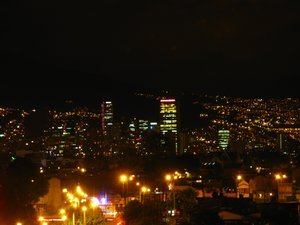 Bogota at nite