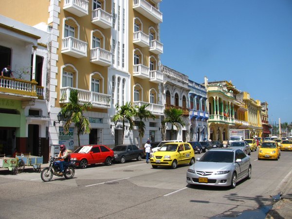 The charming old town of Cartagena