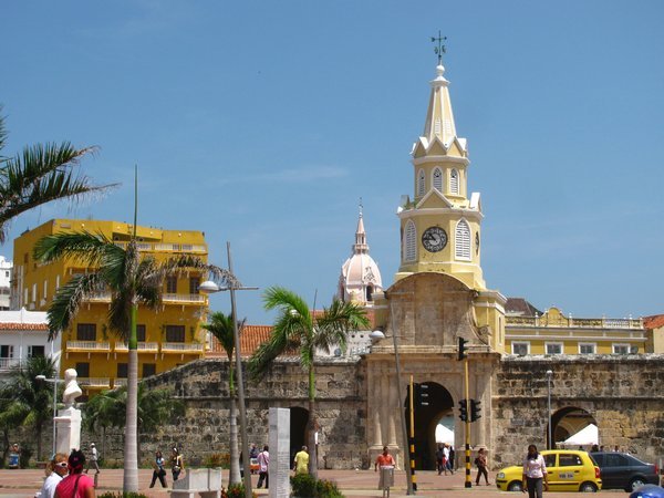 The charming old town of Cartagena