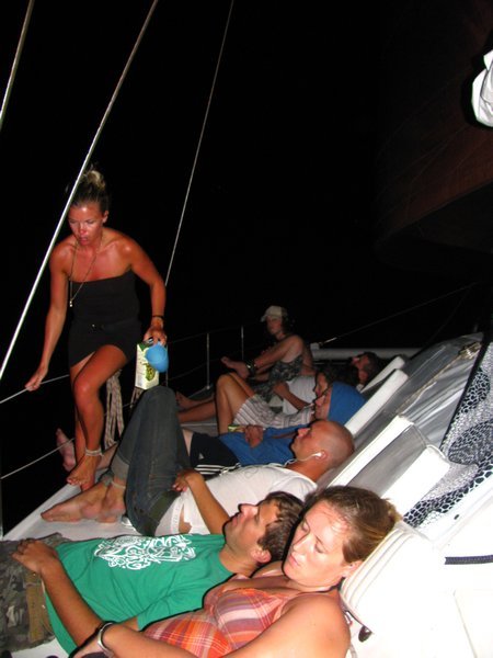 Boat nite life... still very chilled out :)