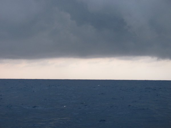 Dark clouds... can even appear in the caribbean...