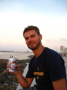 Malecon-Sunset best enjoyed with a nice cold beer