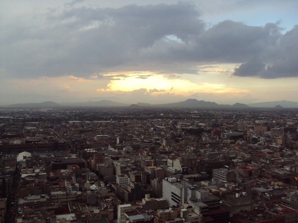 Views over Mexico City 