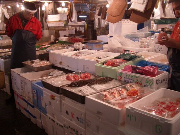 auf dem Fischmarkt