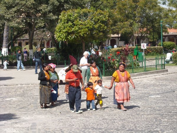 Main square in Antigua