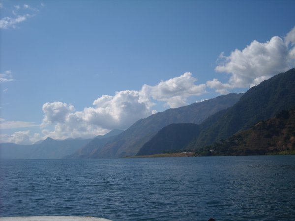 Lake Atitlan, northern shore