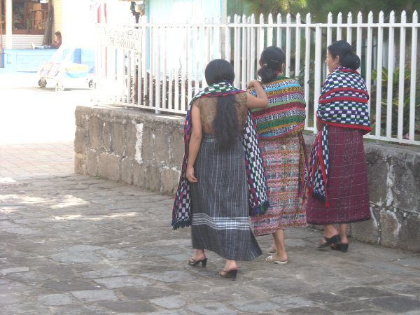 Traditional Mayan dress