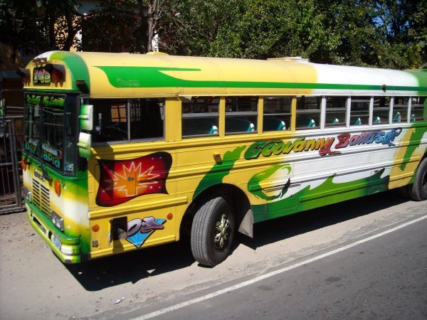 Bus in San Salvador