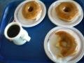Breakfast at Mr Doughnut, San Salvador