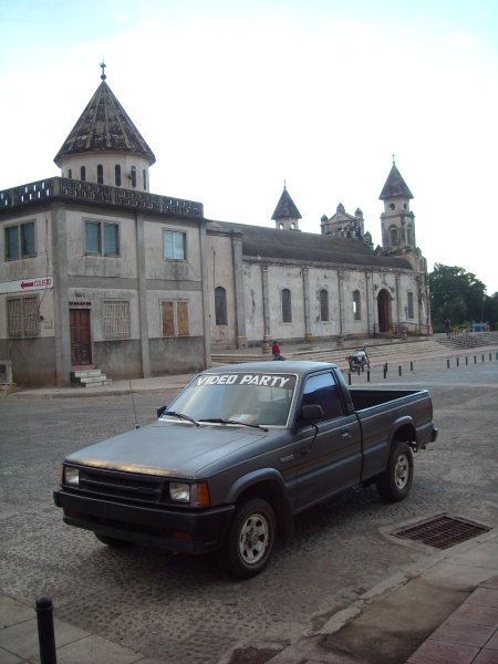 Truck an Guadalupe Cathedral