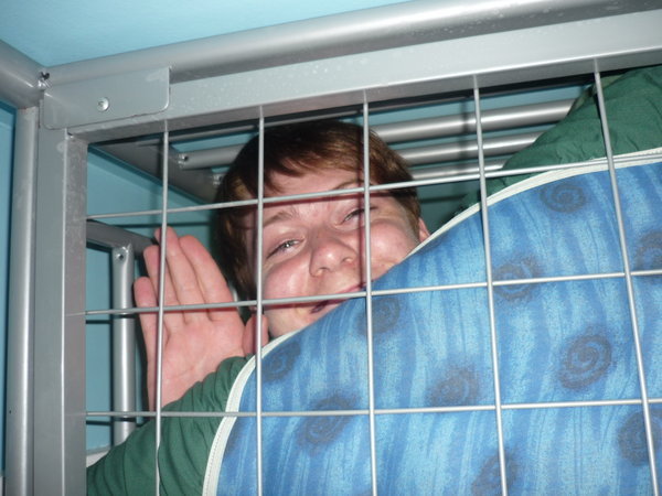 Ross in the bunk above me