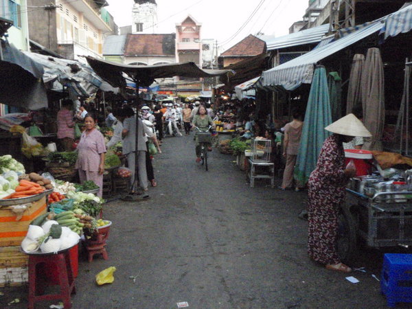 Market near our house