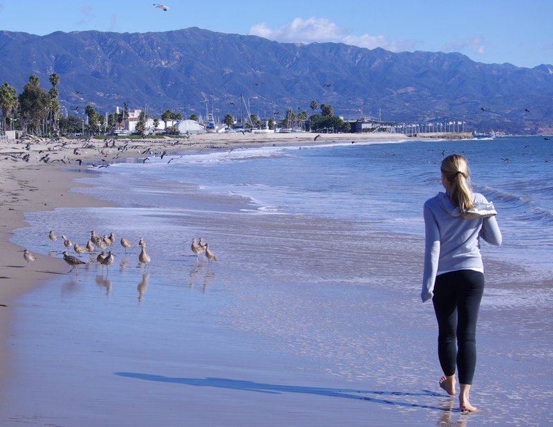 Santa Barbara beachwalk