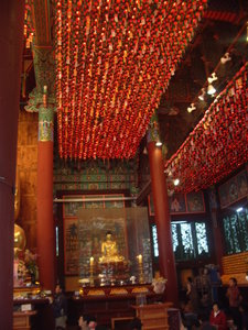 The Buddhist temple