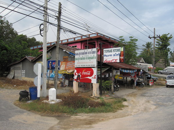 The public bus to Phangnag bay