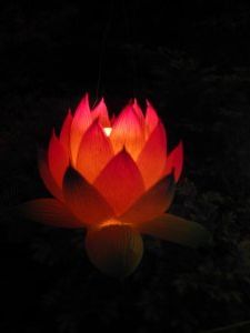 Lotus flower lanter