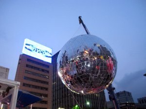Giant disco ball 