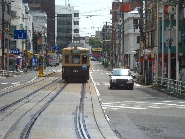 Hiroshima street trams