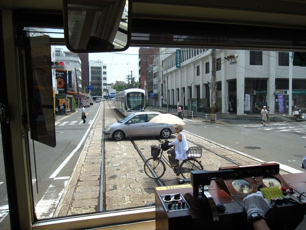 Hiroshima street trams