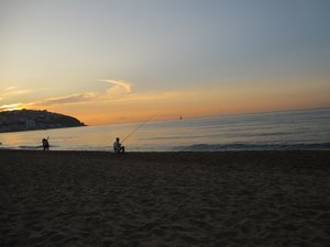 Haeundae beach 6am