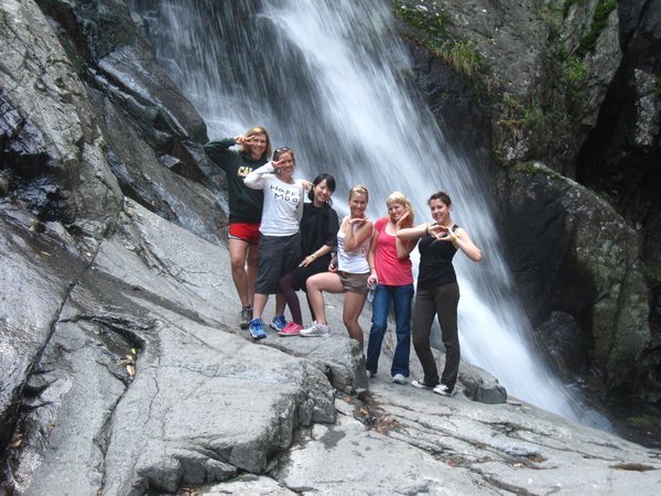 The girls at Waterfall 5