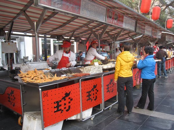 Night Food Market near Wangfujing Street