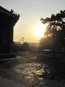 Beijing at dusk