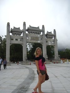 Po Lin Monastery entrance